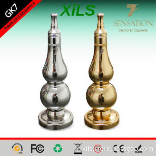 Newest design e cigarette plated 18K real gold & silver